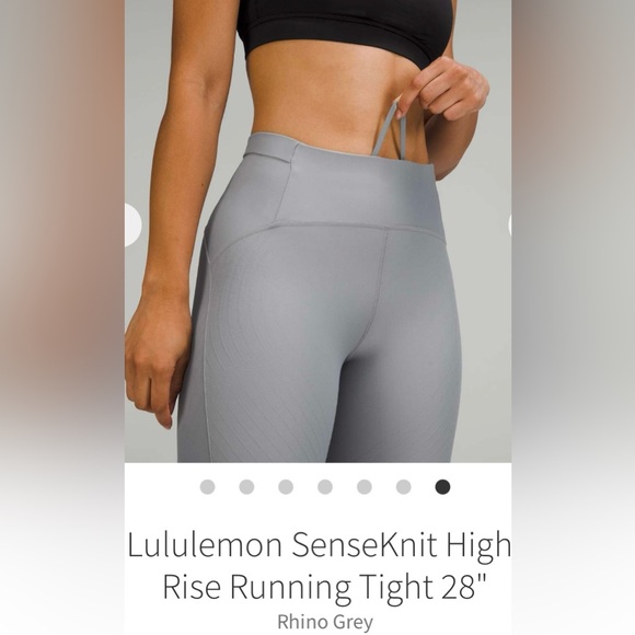 Lululemon Senseknit high rise running tights 28” - Picture 6 of 11